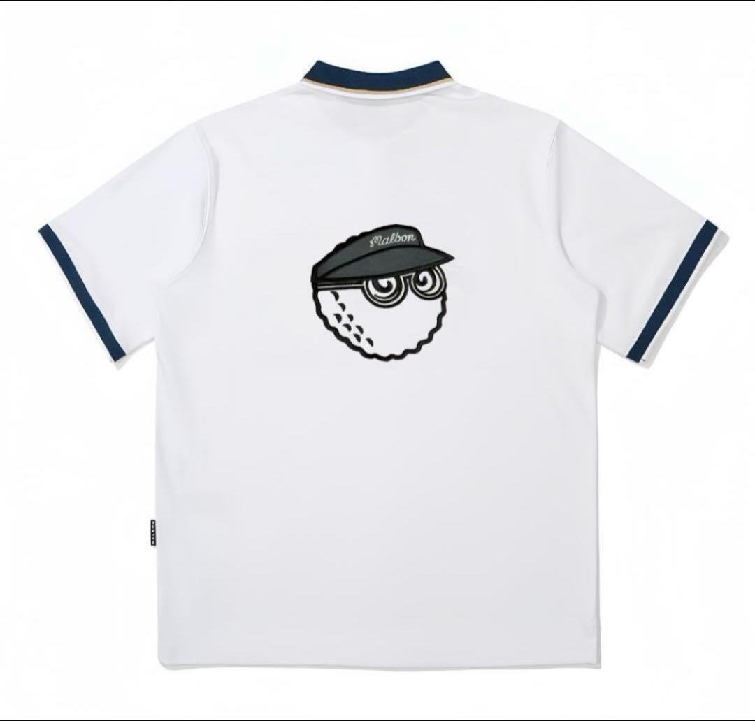 XL マルボンゴルフ MALBON GOLF 　シャツ　ポロシャツ　即日