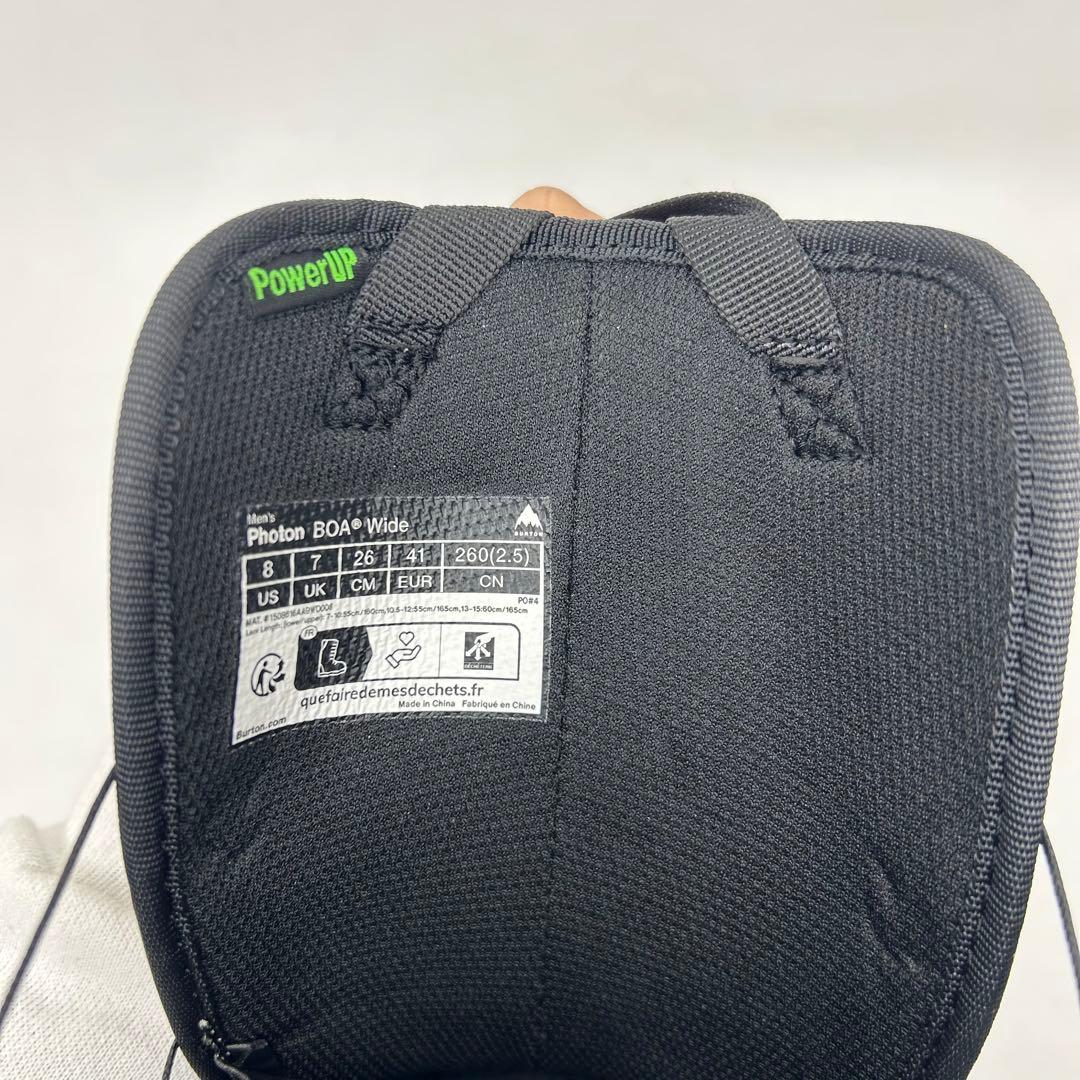 【新品】BURTON PHOTON BOA 26cm 新モデル