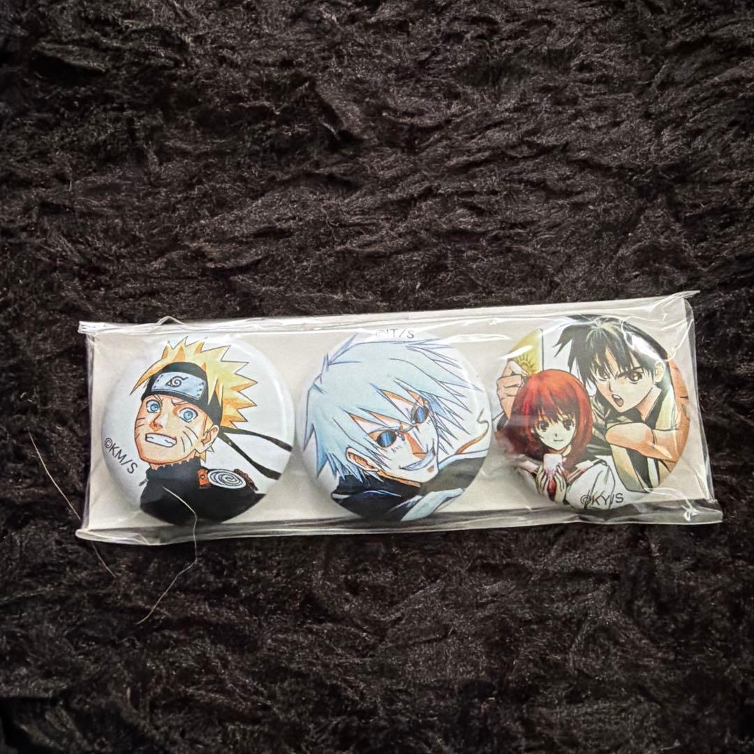ジャンプ　当選品　缶バッジ　ナルト　エム×ゼロ　その他