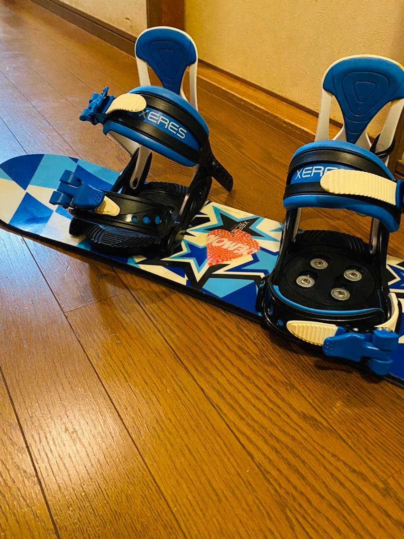 美品✨XERES スノーボード キッズ 118cm Jr.ビンディング付