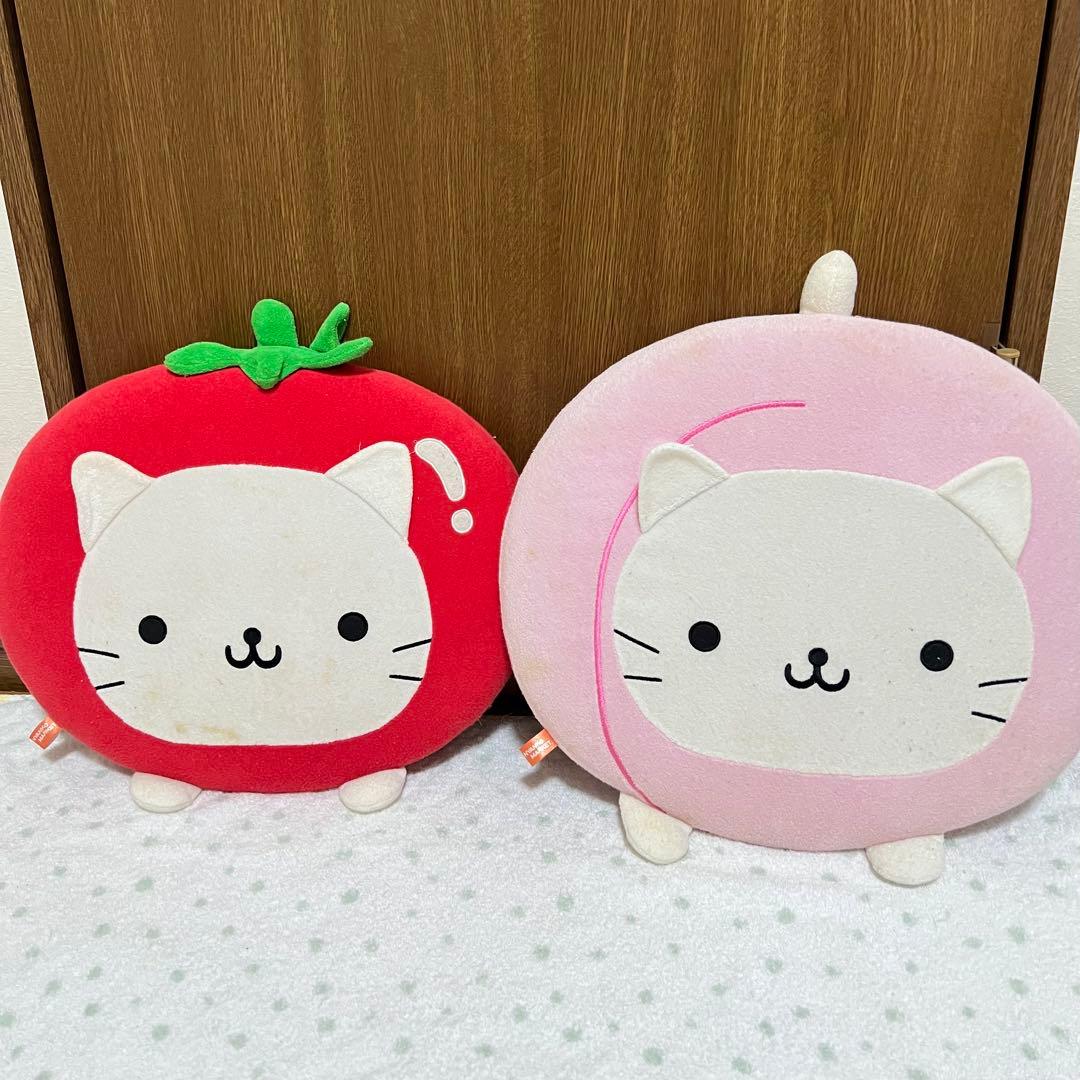にゃんにゃんにゃんこ　にゃんこ座ぶとんセット