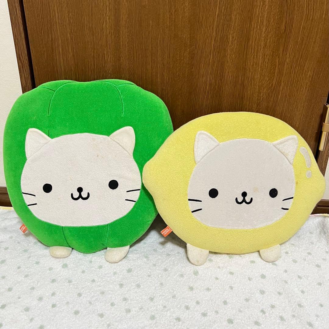 にゃんにゃんにゃんこ　にゃんこ座ぶとんセット