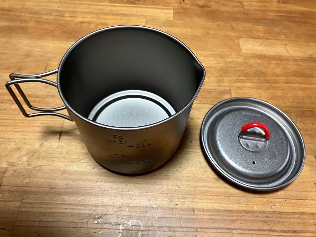 EVERNEW エバニュー　アルコールストーブ用スタンド、チタンマグポット500