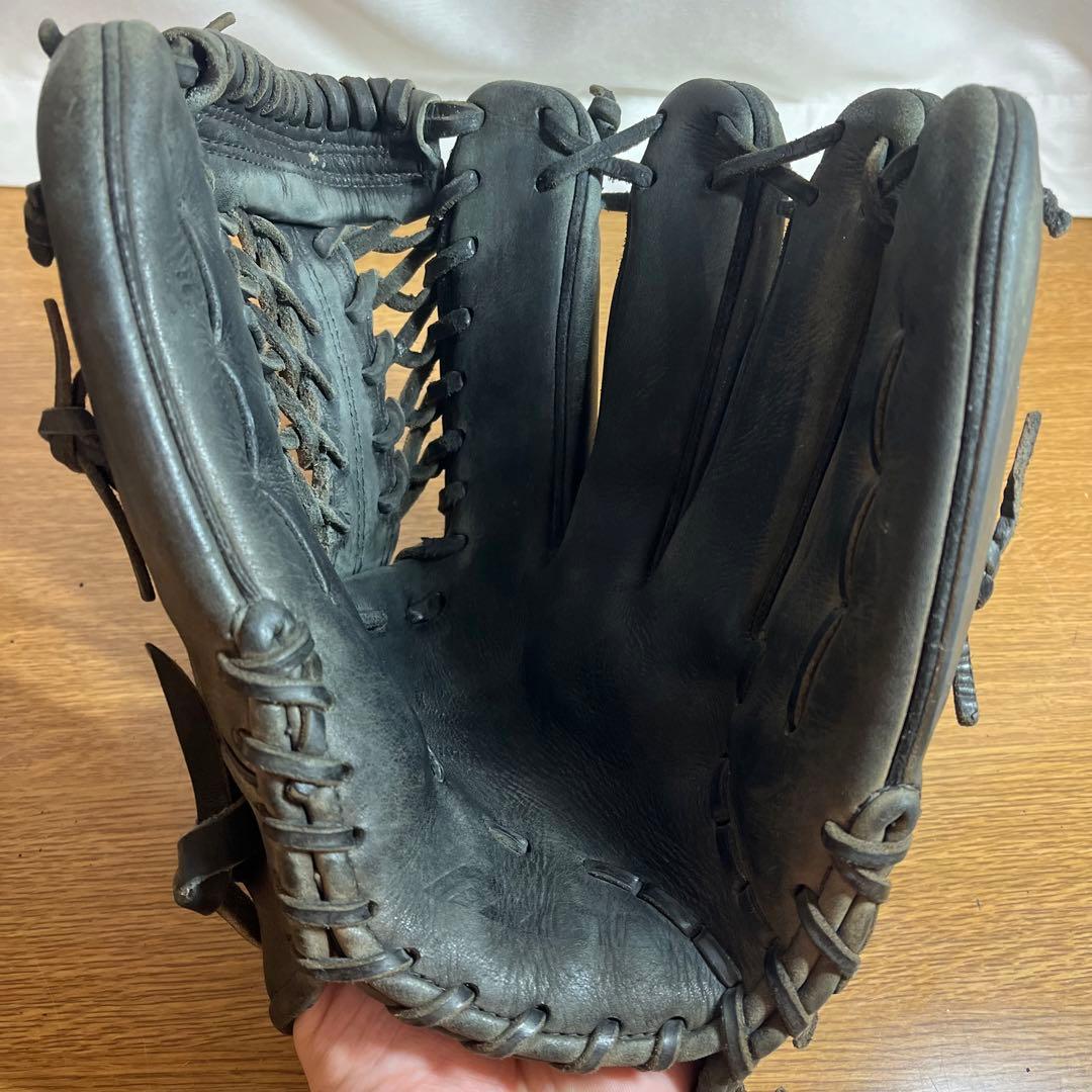 ミズノ ビューリーグ 一般硬式 グローブ グラブ 外野用 日本製 波賀 良品