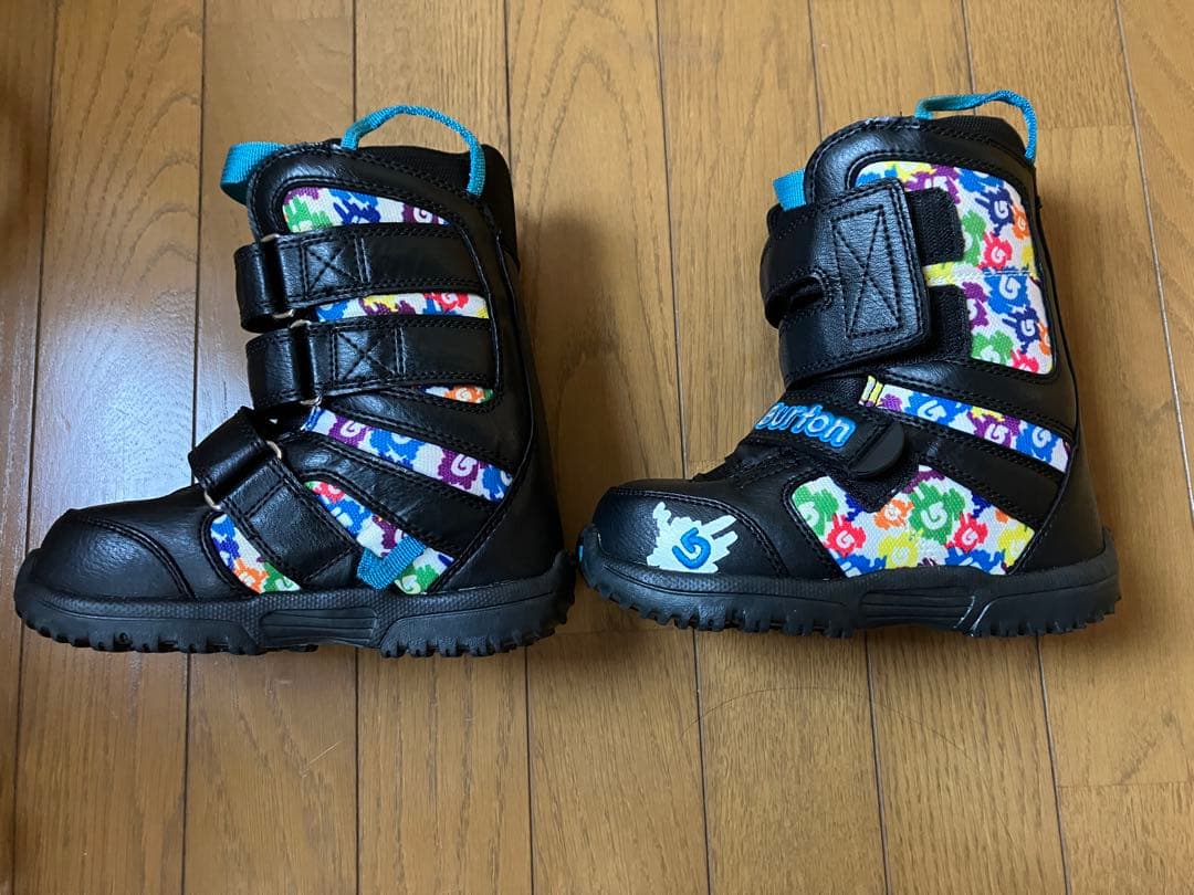 burton キッズ　スノーボード板　ビンディング　ブーツ＋カバー　計4点セット