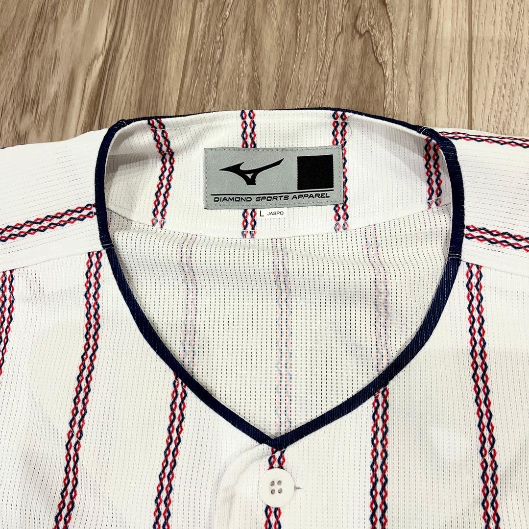 【新品】Mizuno 日本代表 ユニフォーム Lサイズ　侍JAPAN 野球