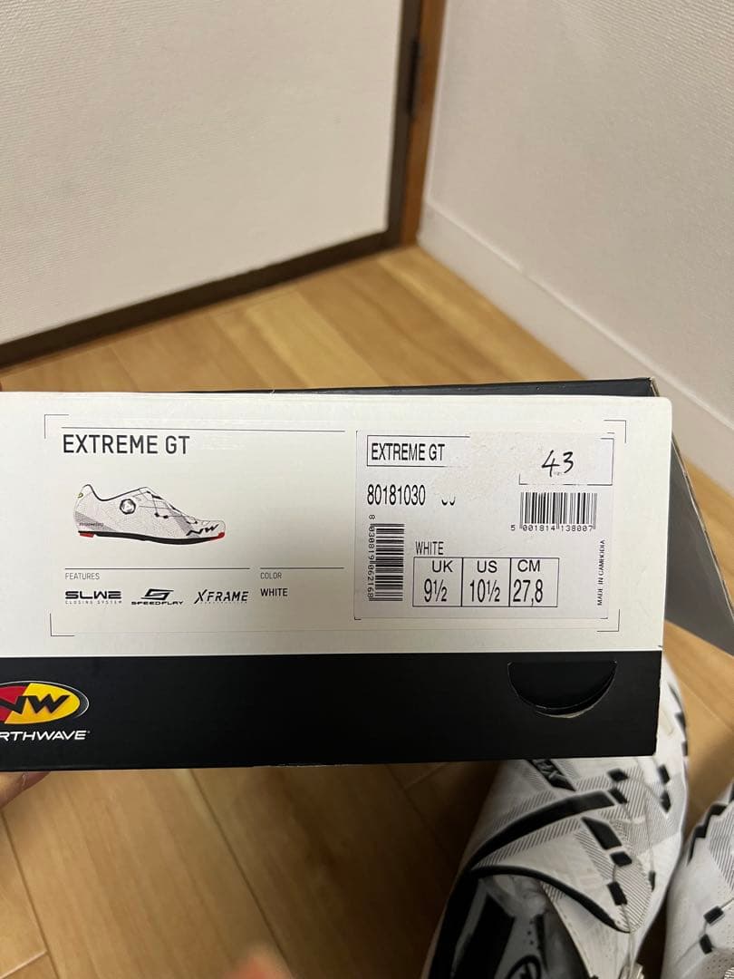 NORTH WAVE ビンディングシューズ EXTREME GT 43 27.8