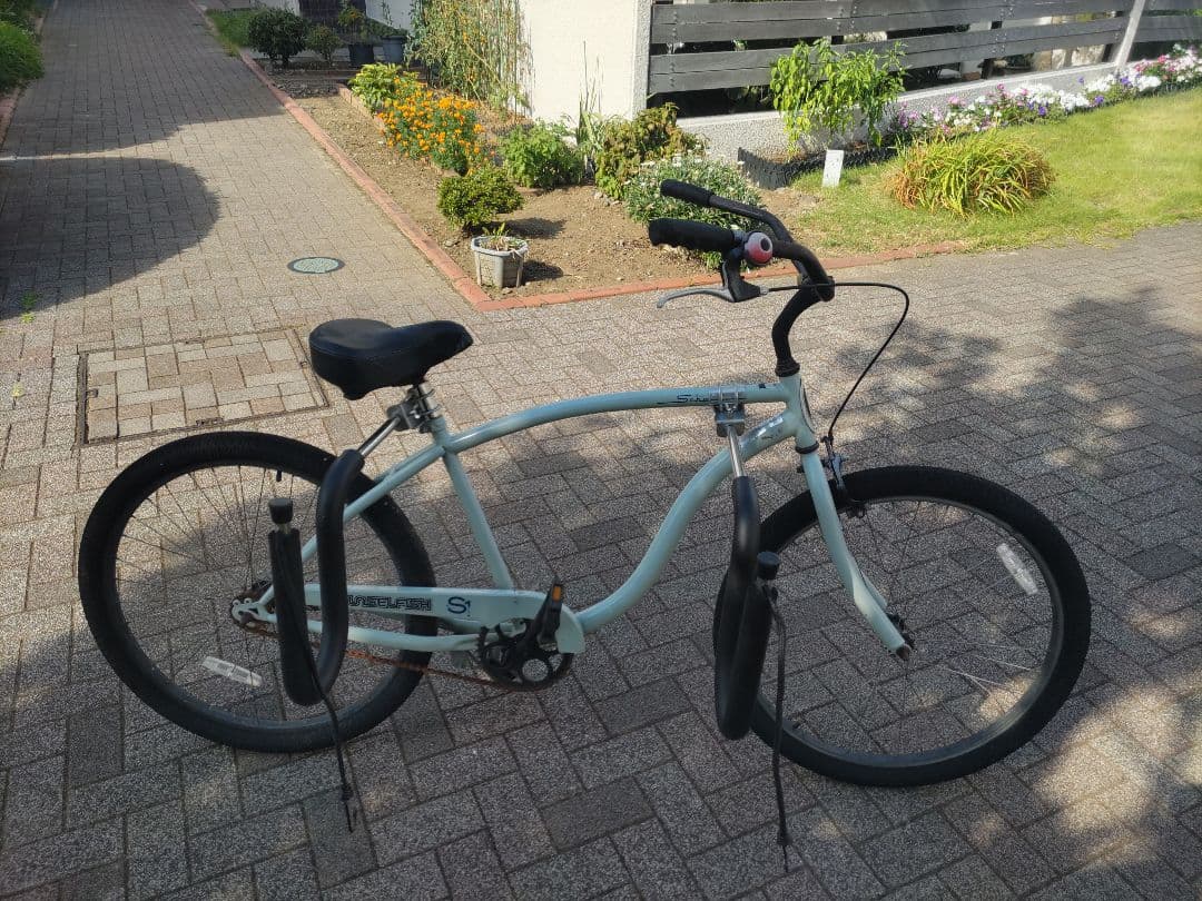 ビーチクルーザー中古　サーフキャリア付き！まだまだ走ります！引き取り限定