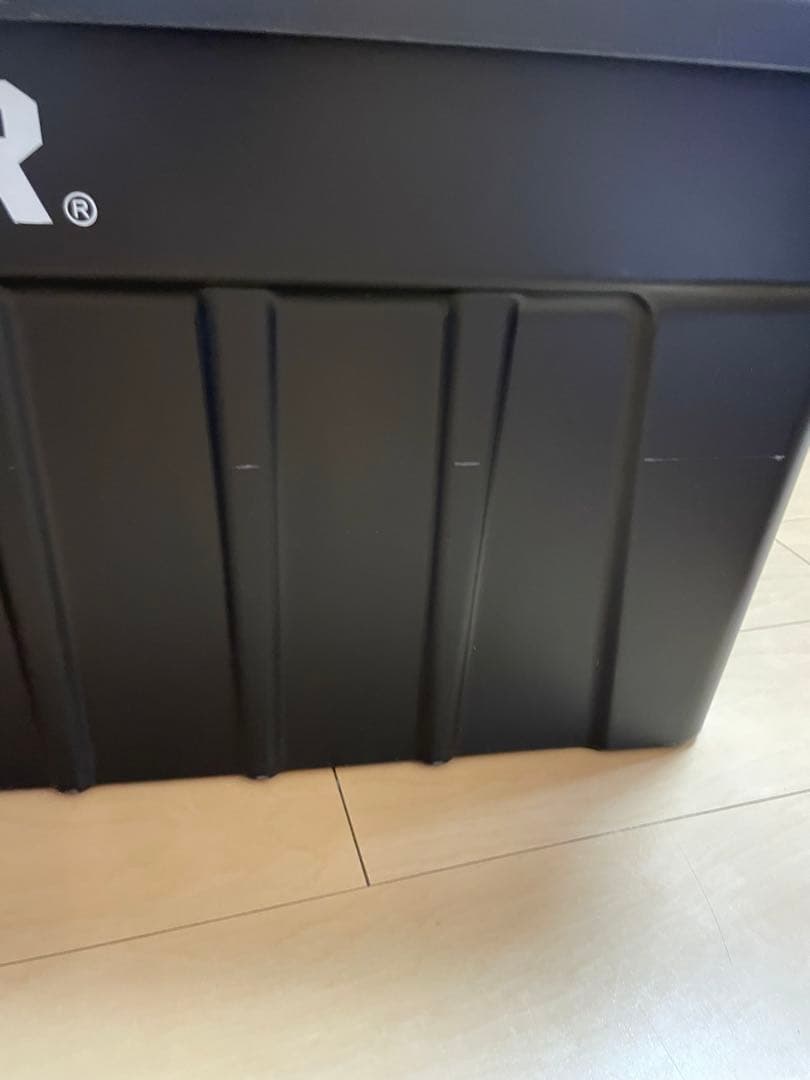 THOR コンテナボックス 75L 旧ロゴ　ブラック