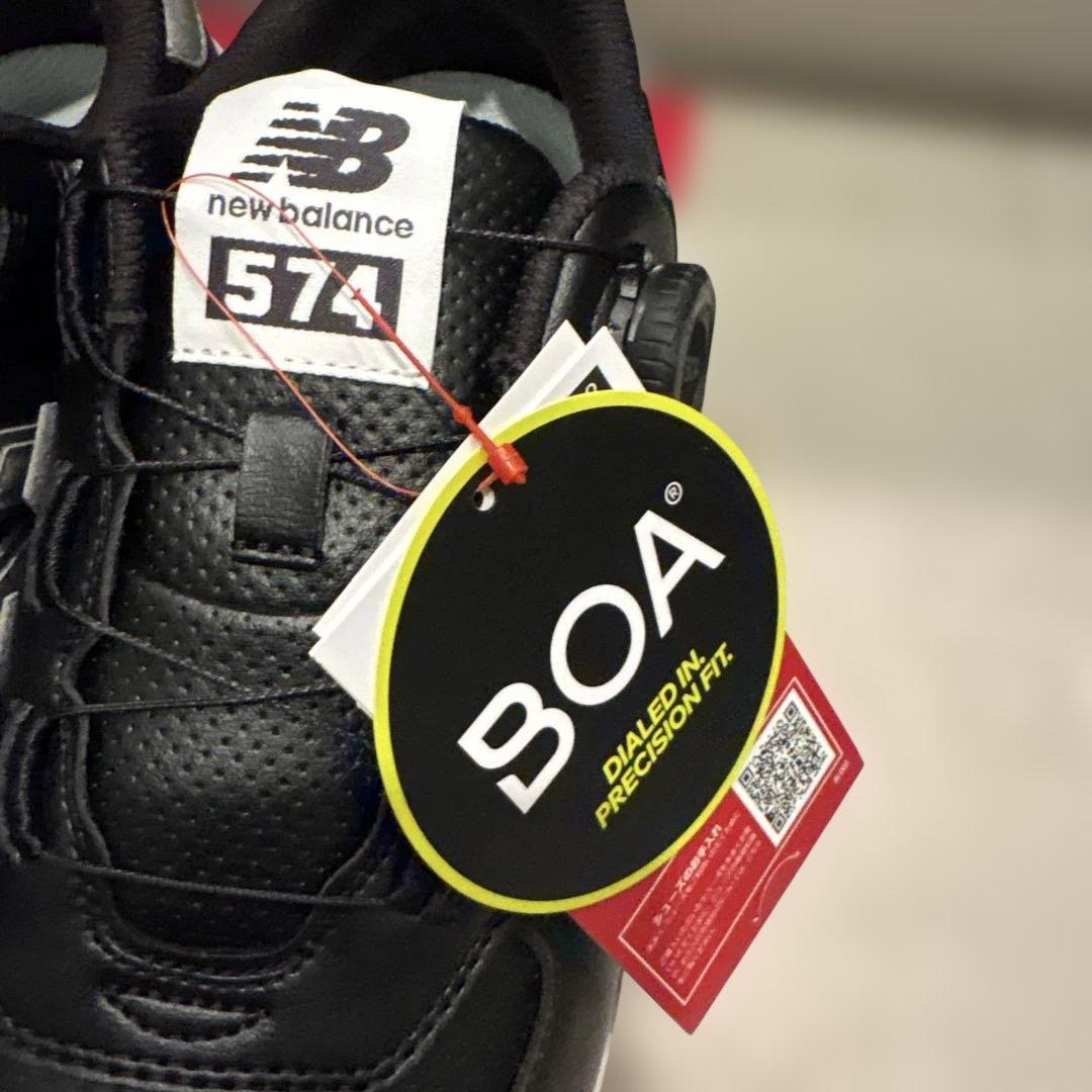 未使用タグ付きnew balance 574 ゴルフシューズ 26.0cm