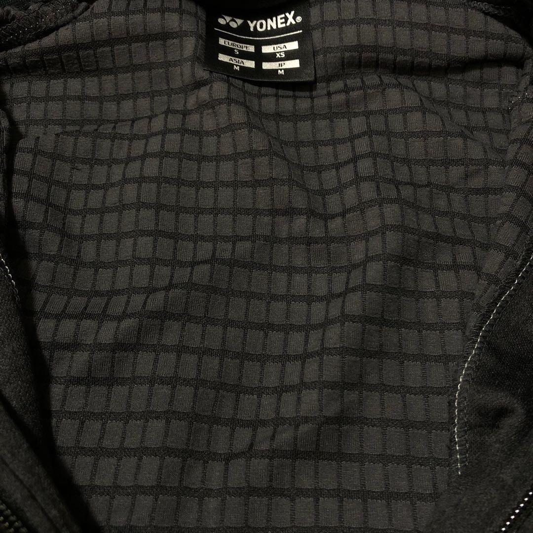 YONEX ヨネックス テニスウェア ユニニットウォームアップシャツ ブラックM