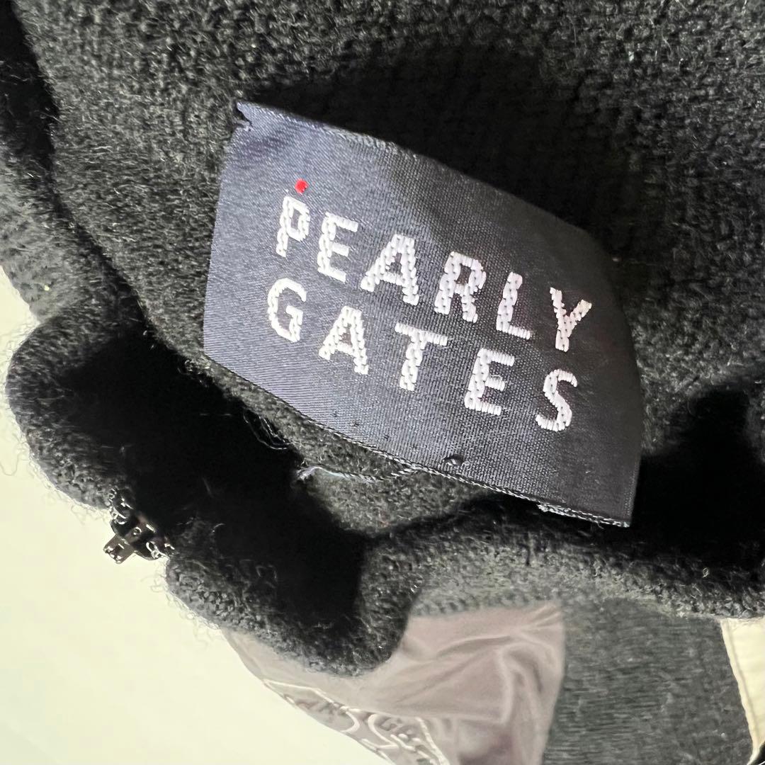 Pearly gates パーリーゲイツ　ニット×ナイロン　ジャケット　ブルゾン