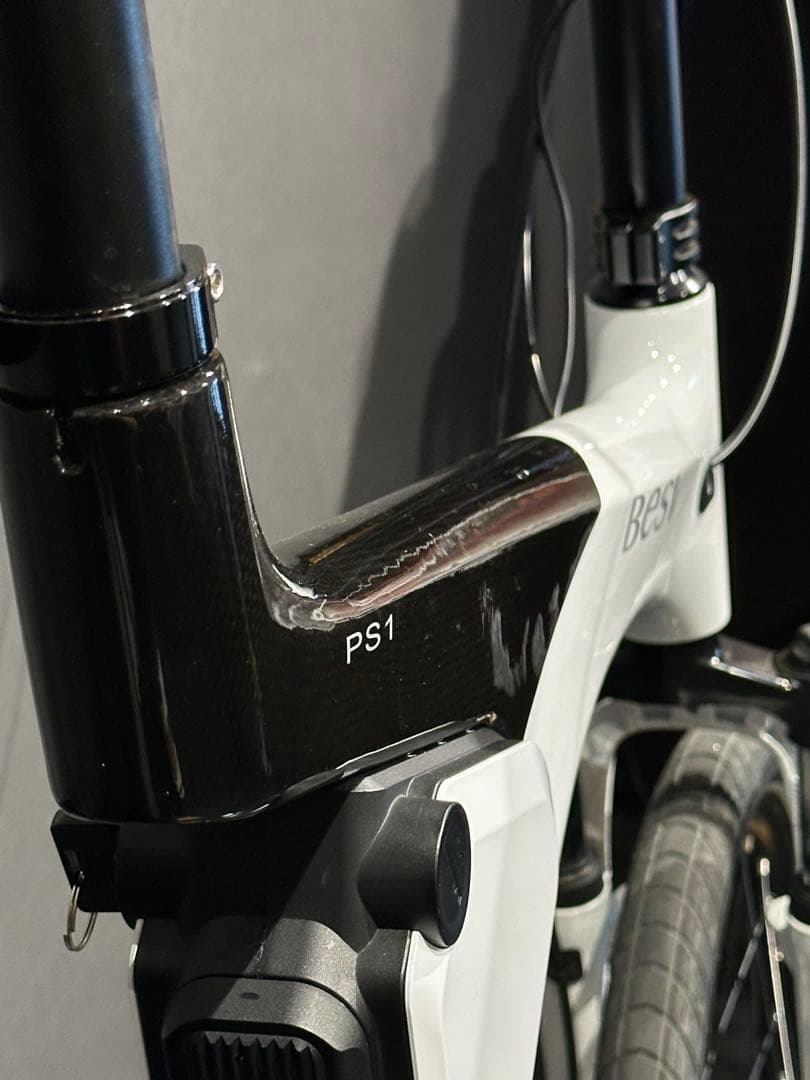 【ジャンク】Besv PS1 電動アシスト自転車 ホワイト