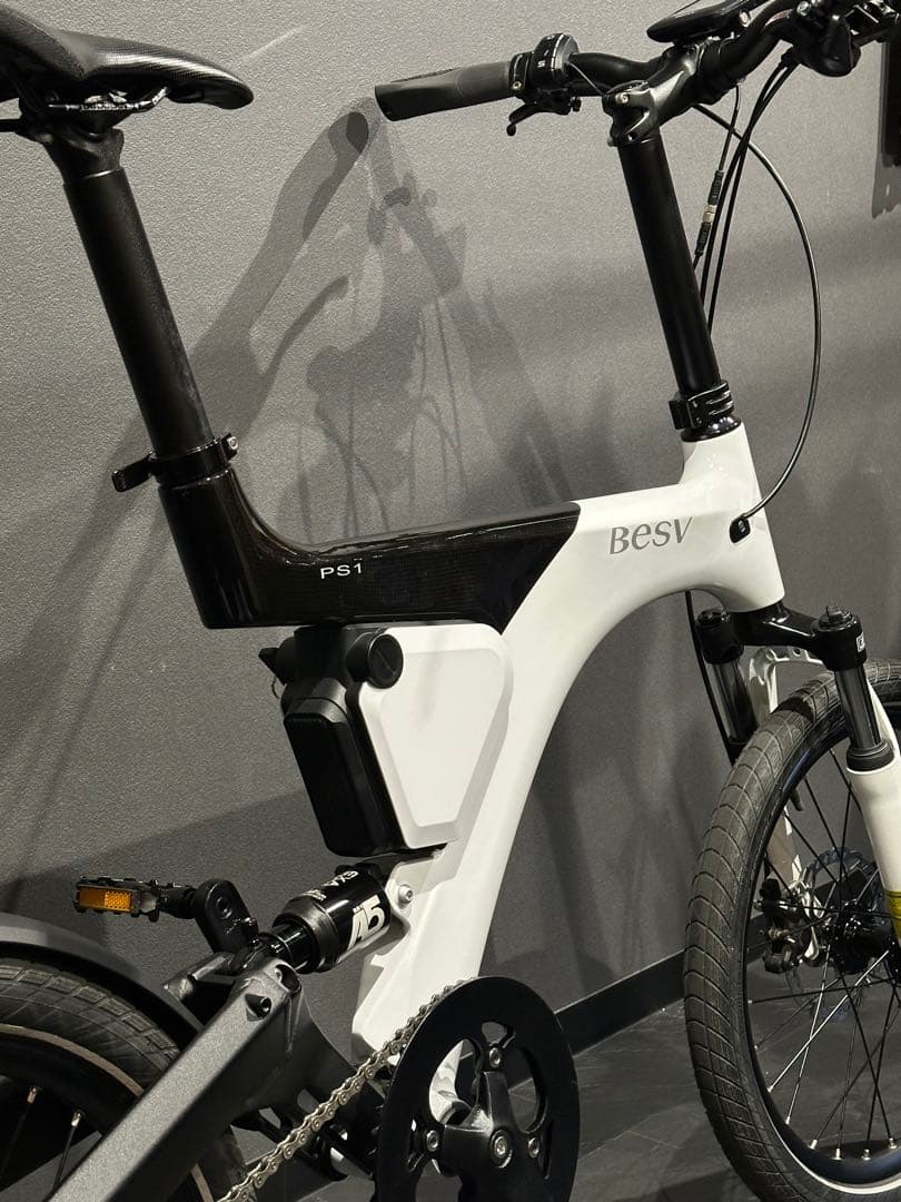 【ジャンク】Besv PS1 電動アシスト自転車 ホワイト