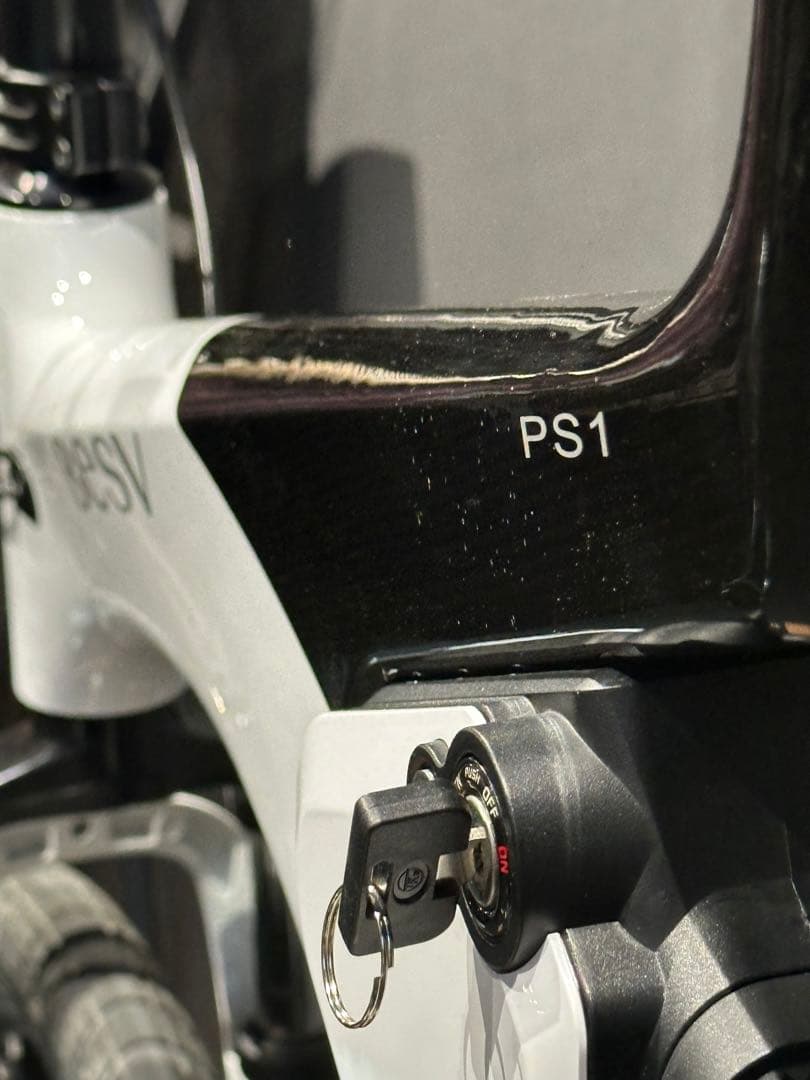 【ジャンク】Besv PS1 電動アシスト自転車 ホワイト