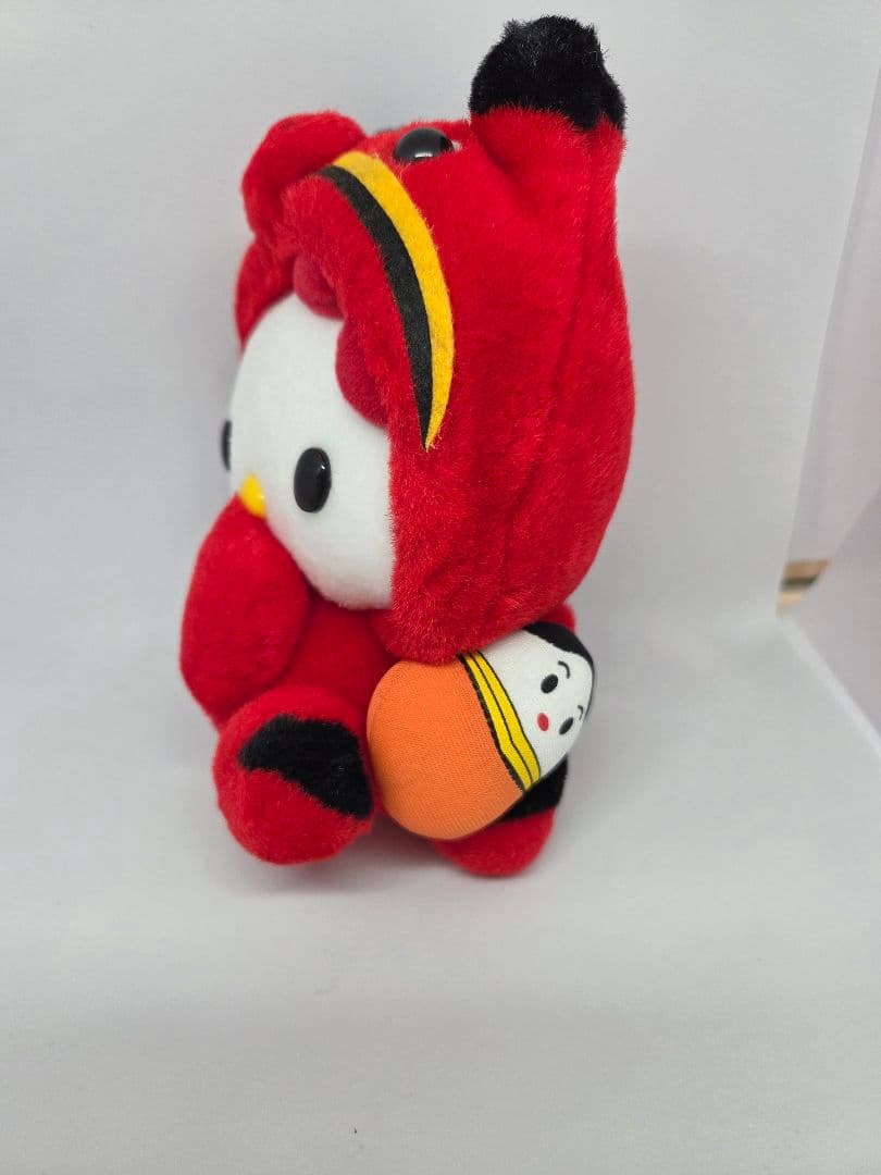 ハローキティ　ご当地ぬいぐるみ3体セット(　あかべこ、牛たん、さるぼぼ)