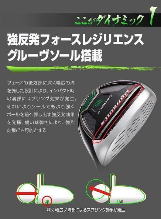 ★ヘッド★豊富に選べる 1.3.5.7.9番FW★ ダイナミクス 適合限界強反発