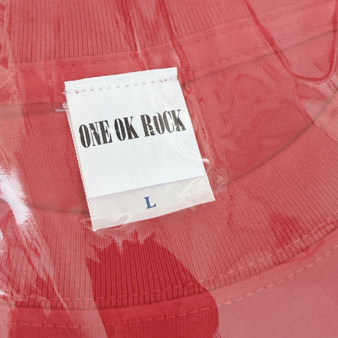 Lサイズ　ONE OK ROCK 2026 TMS Tシャツ-B RED 赤