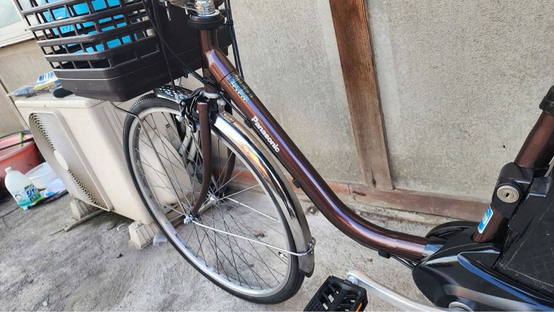 パナソニック電動アシスト自転車26インチ バッテリー16Ah
