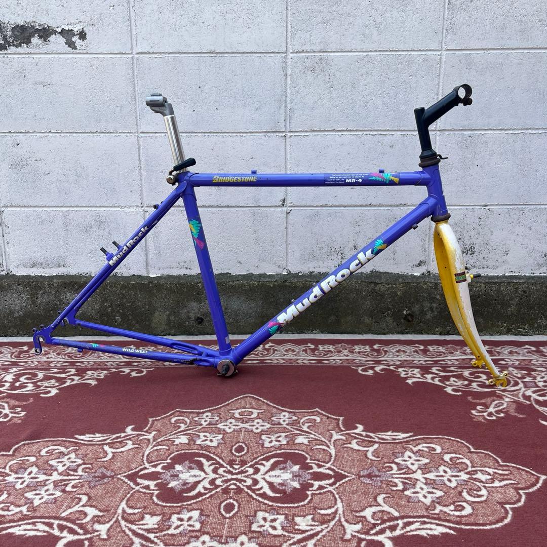 送料無料◾️90s OLD MTB フレーム ブリヂストン マッドロック 自転車