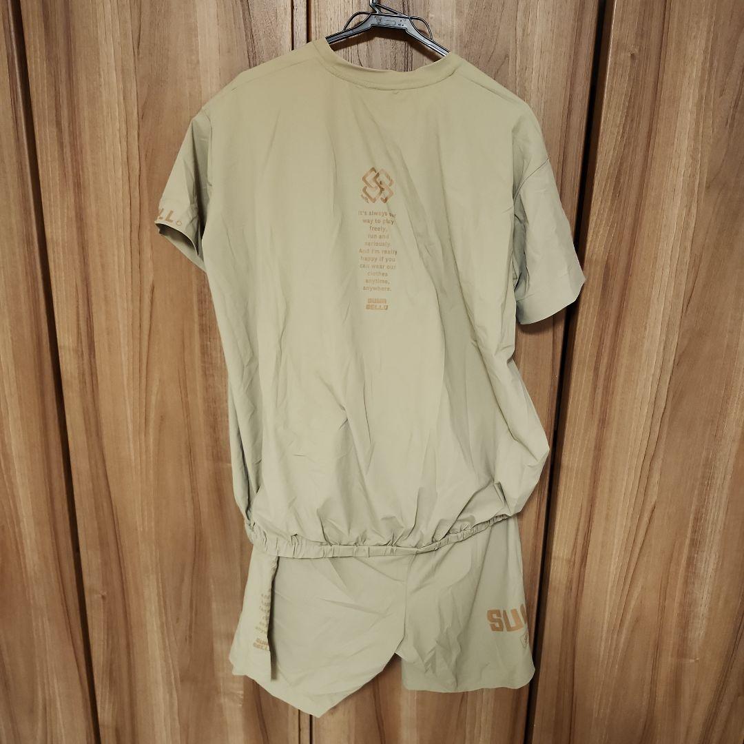 SULLO ベージュ Tシャツ ショートパンツ セット