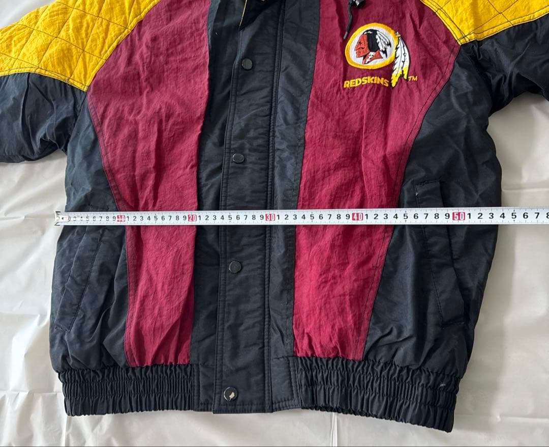 大幅値下　NFL レッドスキンズ ナイロン　ジャンパー　ジャケット used