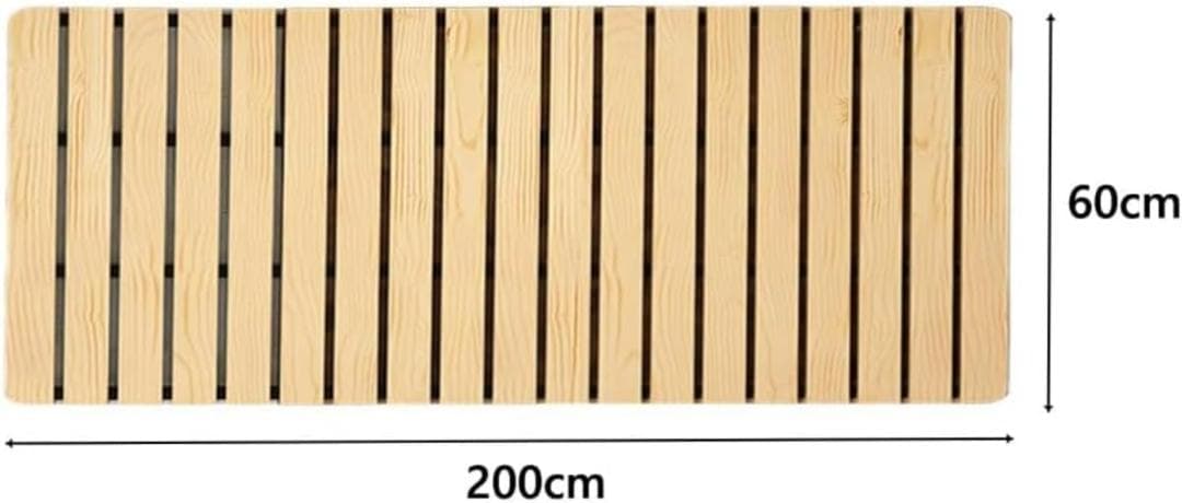 極厚３cm すのこベッド すのこマット ロール式　滑り止め　スリムシングル