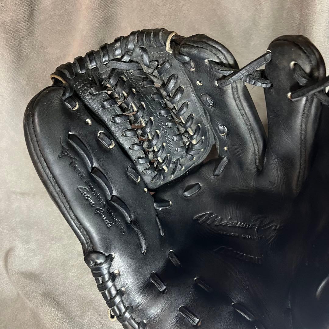 ミズノプロ　硬式内野手用グローブ　Mマーク　旧タグラベル