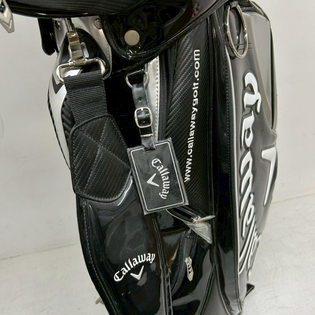 Callaway キャロウェイ エナメル 黒 キャディバッグ バッグのみ