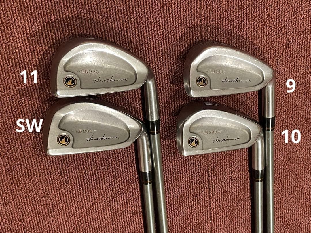 HONMA LB-280 レディース アイアン 9本セット 星1