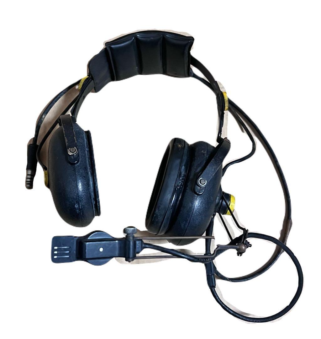米海軍実物 Astrocom デッキクルー用遮音ヘルメット ネーム入 ジャンク