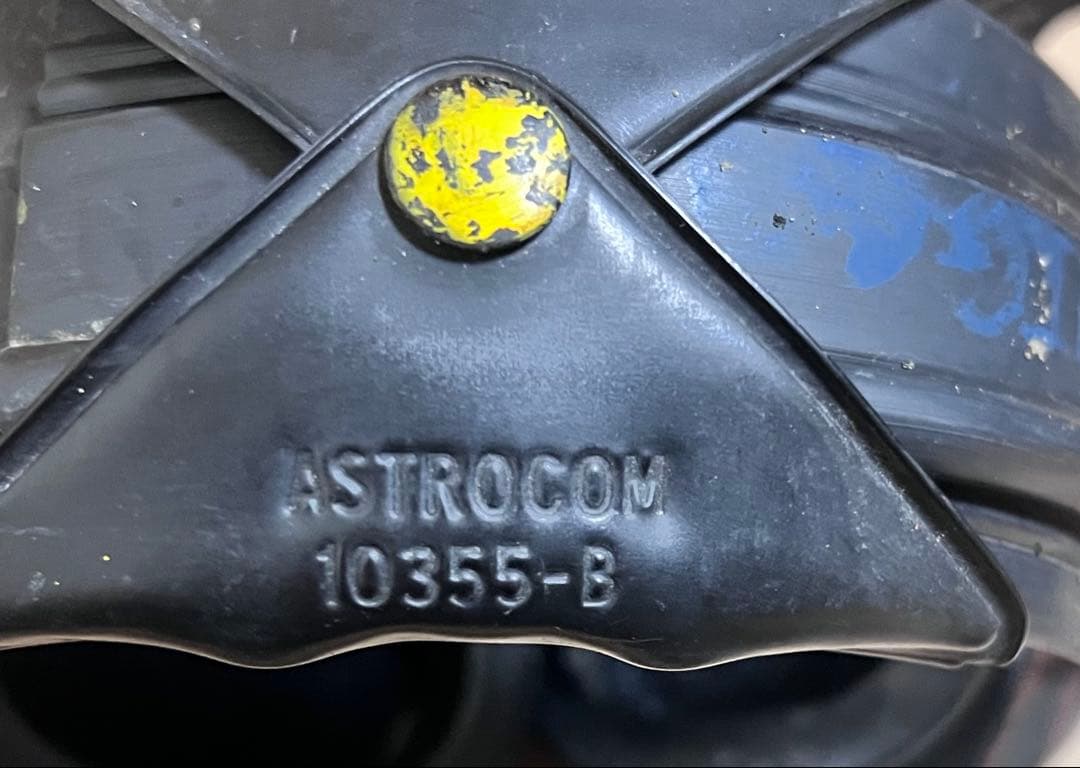 米海軍実物 Astrocom デッキクルー用遮音ヘルメット ネーム入 ジャンク