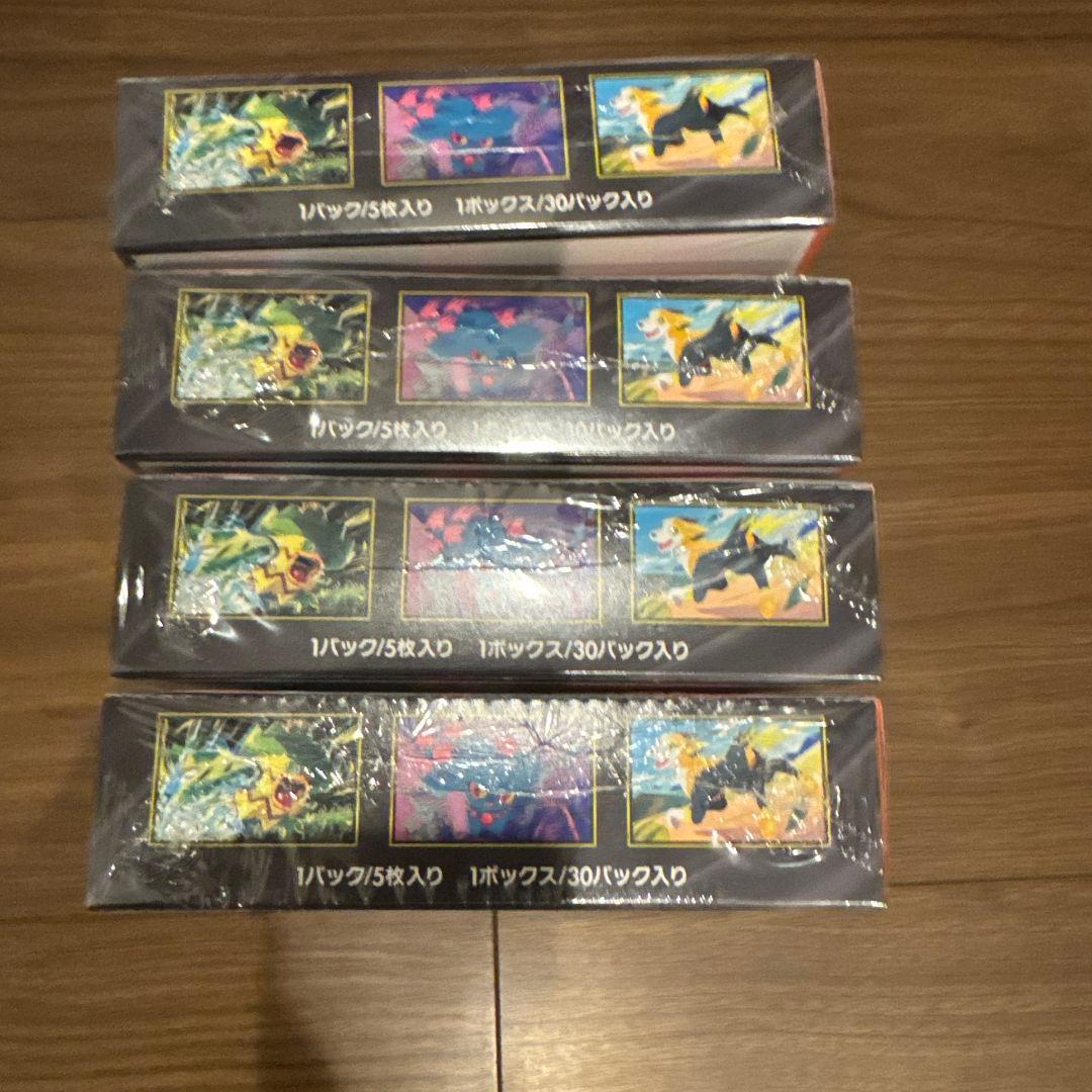 ポケモンカード　インフィニティX　４BOX
