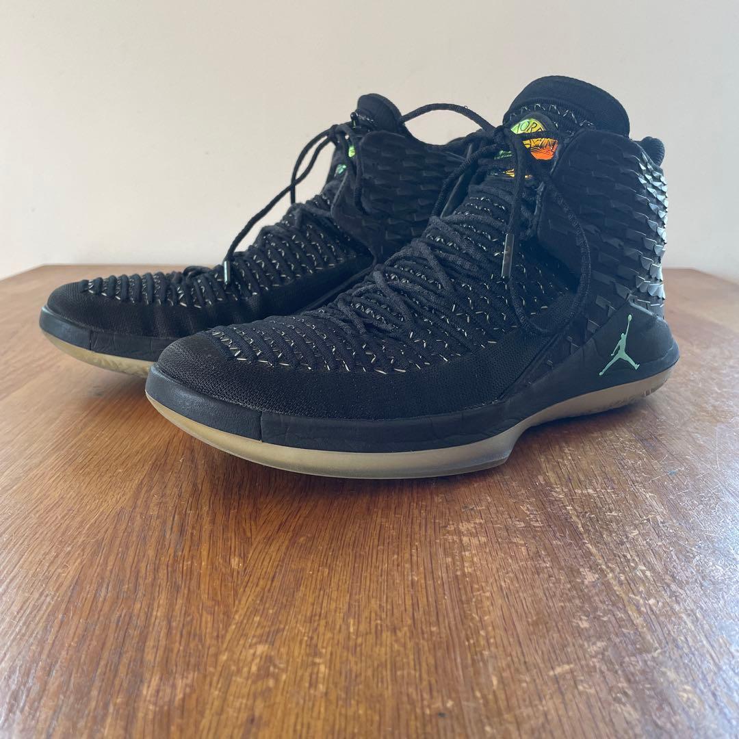 【希少美品】JORDAN 34 ブラックキャット 28.5