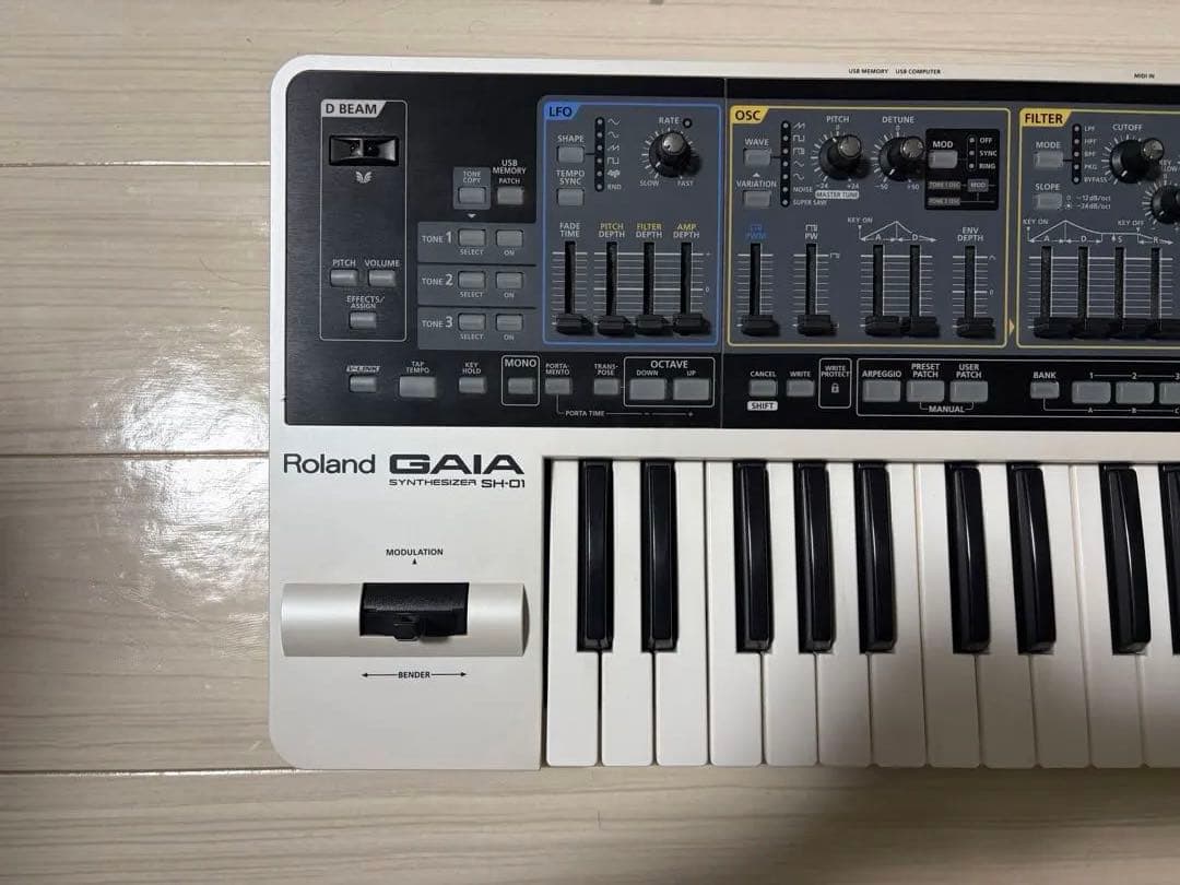 値引き可能 Roland GAIA 37鍵 アナログシンセサイザー