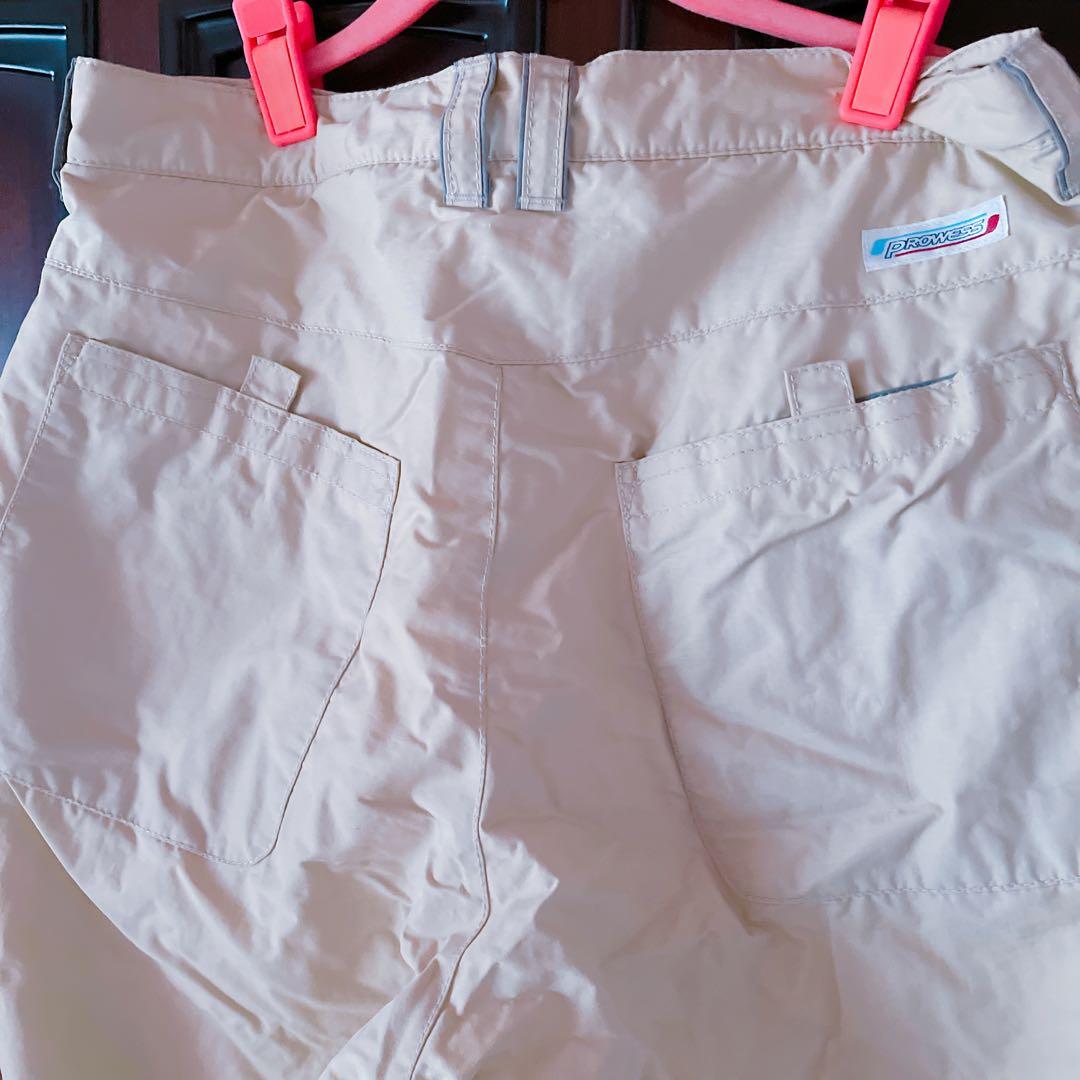 90s Vintage スノーボードウェア上下セット Mサイズ 男女兼用 スノボ