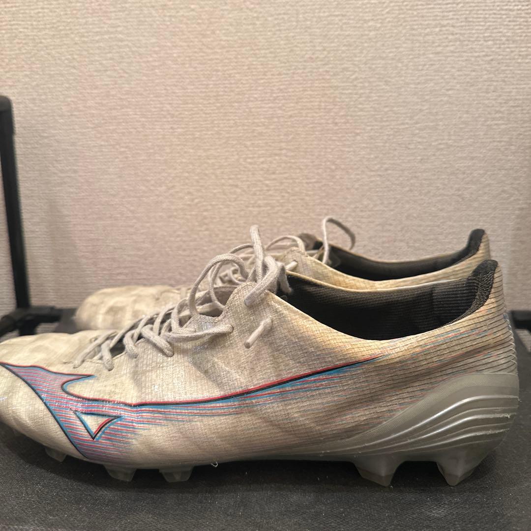 MIZUNO ALPHA スパイクシューズ ホワイト/グレー