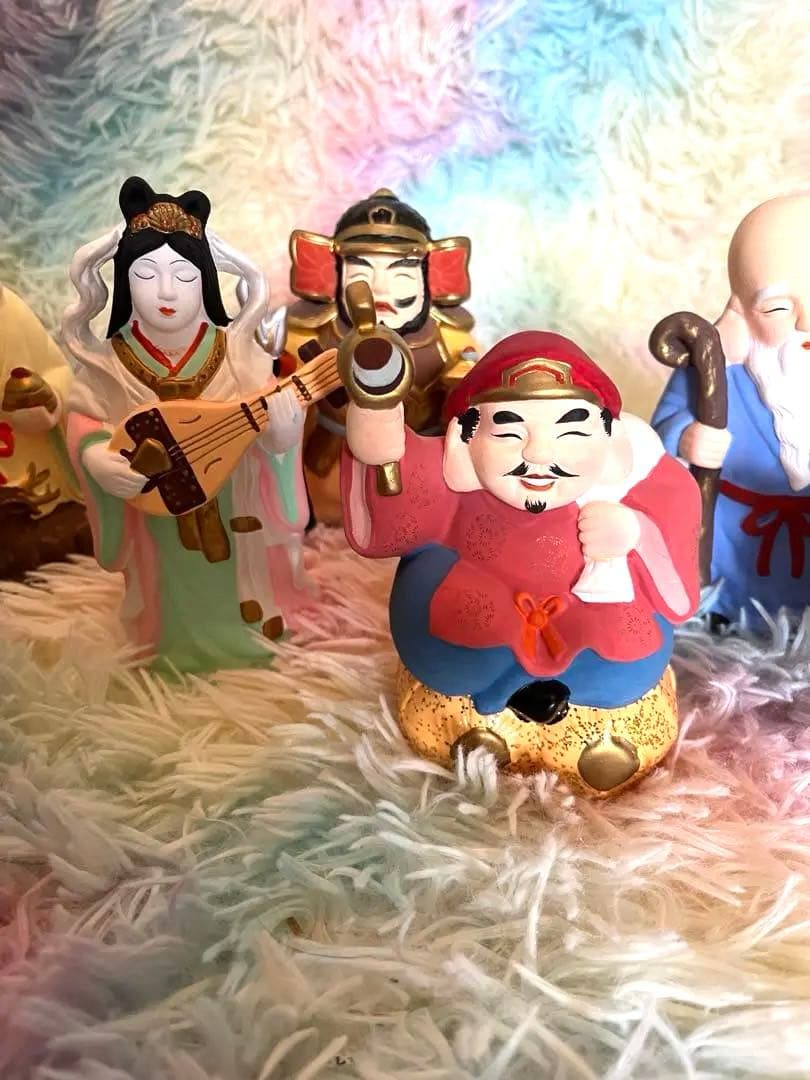 七福神置物。七福神集めの方へ♪