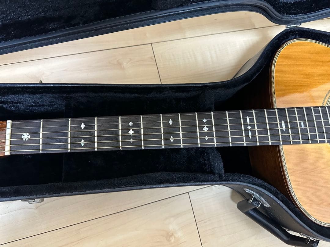 HEADWAY HCF500Mアコースティックギター 専用ケース付きオール単板