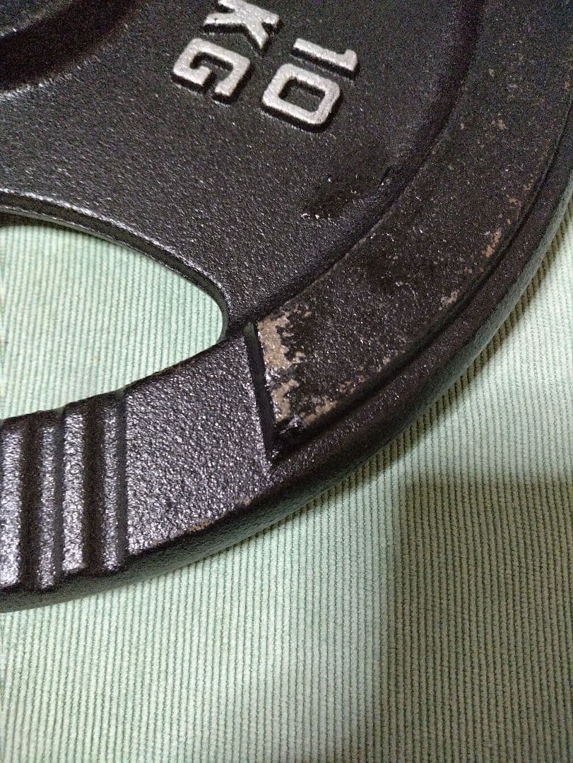iROTEC　アイロテック　10kg×2枚 バーベルプレート