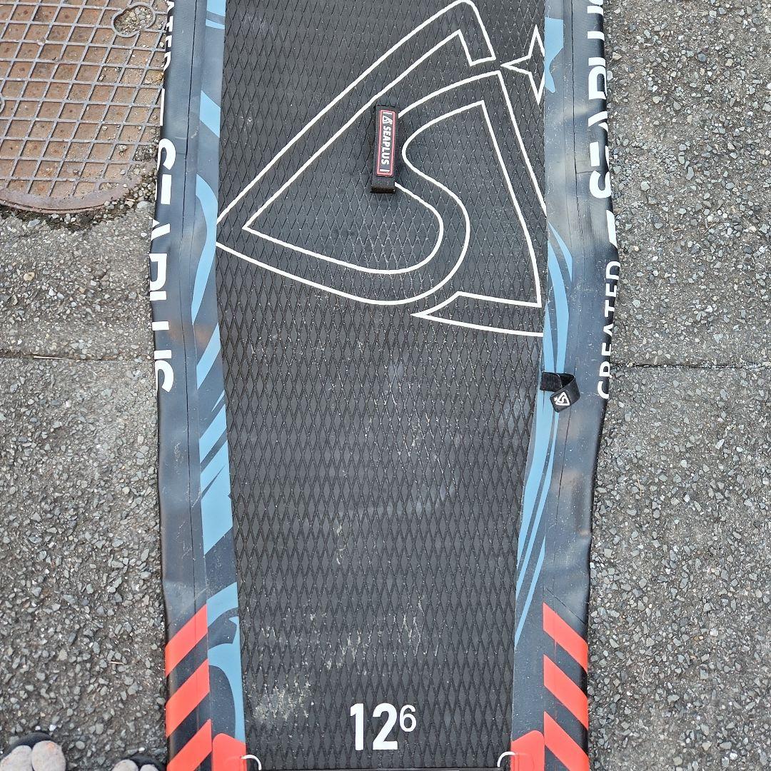 【美品】SEAPLUS 12'6\" スタンドアップパドルボード SUP