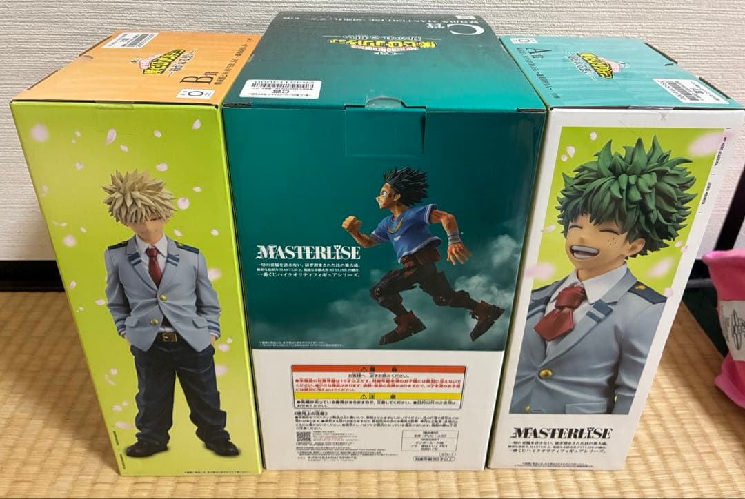 僕のヒーローアカデミア 一番くじ 紡がれる想い A B C 3セット