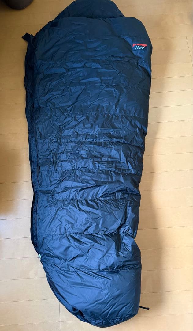 【最終価格】ナンガ　オーロラ450DX ブラック ダウンシュラフ　キャンプ