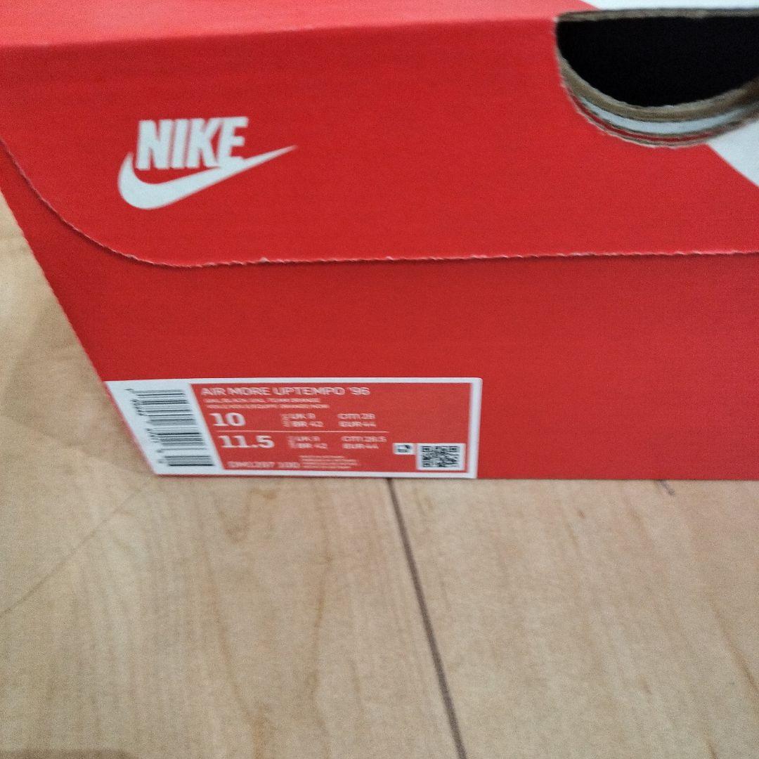 シューズ(男性用) NIKE AIR MORE UPTEMPO '96 10 (US)