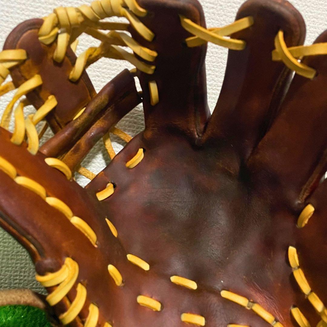 アシックス　ゴールドステージ　硬式　内野用　高校野球対応カラー