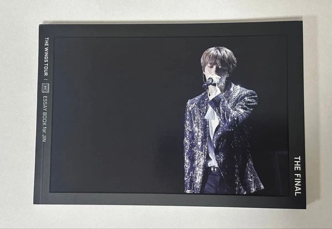 公式 WINGS TOUR THE FINAL エッセイブック ソクジン