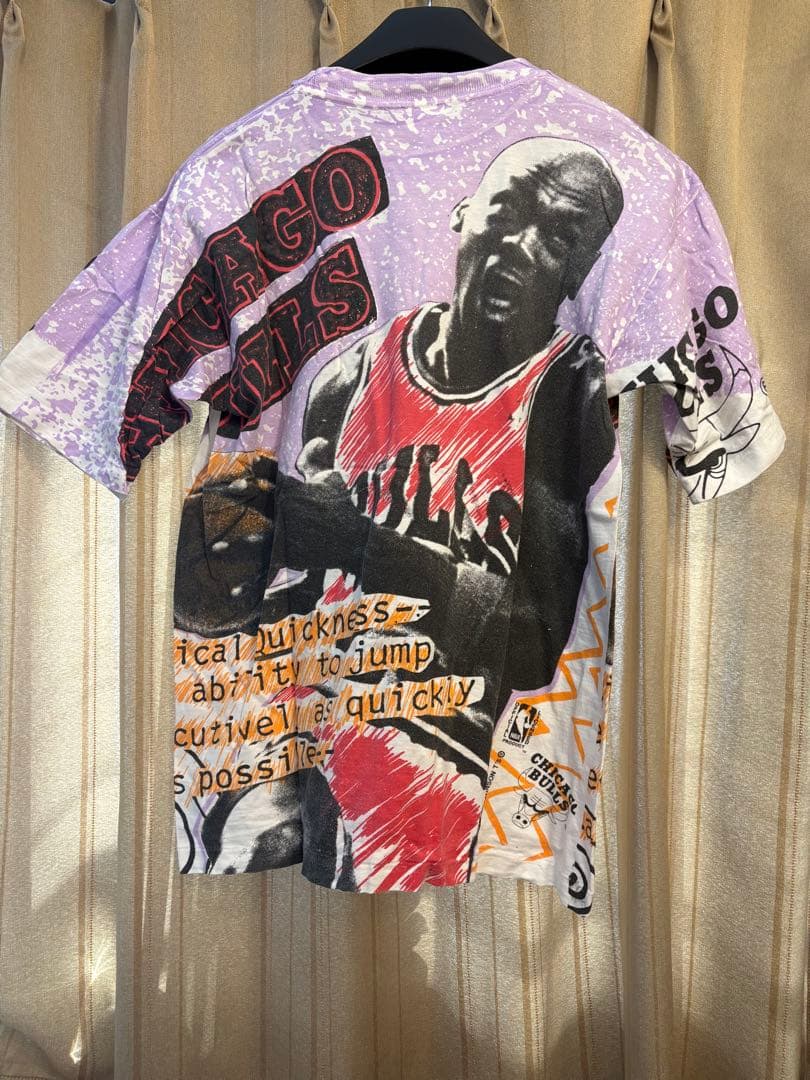 マイケルジョーダン　総柄Tシャツ　90年代 当時物