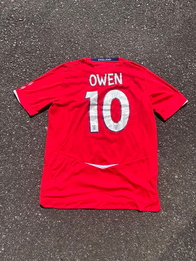 2008season イングランド代表 OWEN 10 レプリカ　ユニフォーム