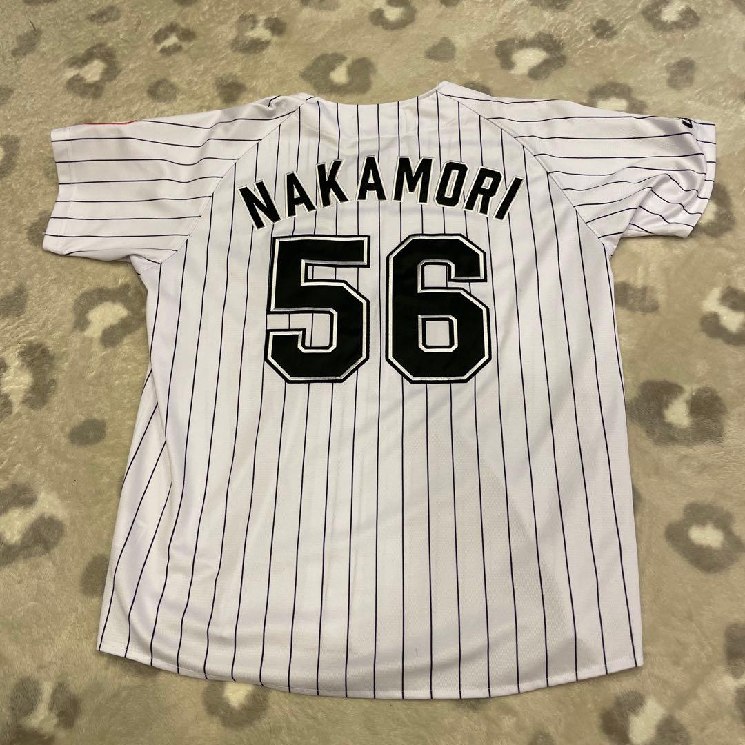 千葉ロッテマリーンズ 中森選手 ユニフォーム Mサイズ 56