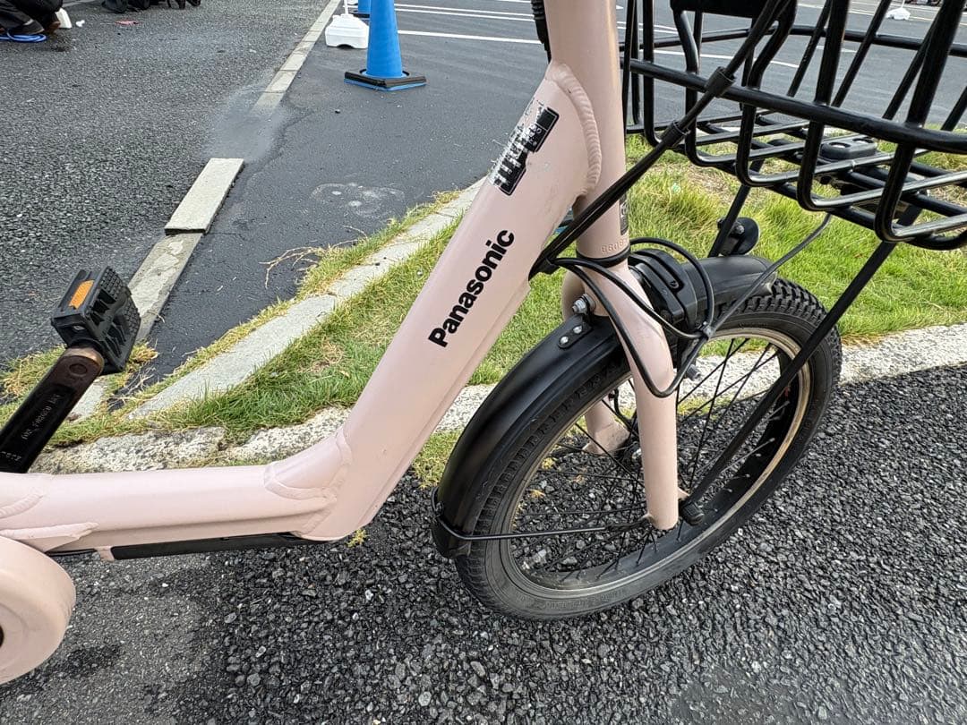 中古20インチ Panasonic電動アシスト自転車　12Ah 大阪